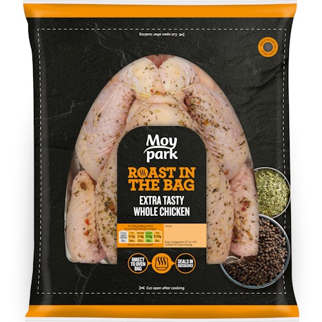Moy Park Flow Wrap Roast In The Bag Packshot Extra Tasty